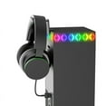 thumbnail image 4 of Ventilateur de Refroidissement RVB Intelligent à Température Contrôlée pour Console Xbox Series X (TPX) - Support Intégré pour Écouteurs, Modes d'Éclairage DEL à 7 Couleurs, Accessoire de Jeu Xbox Gain de Place, 4 of 7