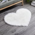 thumbnail image 3 of LCXmlly Pencil Bag Strong Water Absorption Rug Mat Love Heart Shape NonSlip Acrylic Fluffy Carpet, 3 of 6