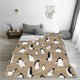 thumbnail image 5 of Balery Lovely Penguin Manta de Felpa Suave y Acogedora – Cobija de Franela Aterciopelada para Cama, Lavable y Cálida para Sofá, Mascotas, Transpirable-50"x40", 5 of 7