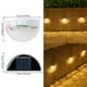 thumbnail image 1 of Xihbxyly Juego de 2 Lámparas Solares de Pared, Luces Decorativas para Exteriores, Panel Solar de Alta Eficiencia, Ahorro de Energía, Resistencia Al Agua Ip65, Iluminación para Cercas de Jardín, Ambie, 1 of 2