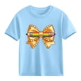 thumbnail image 3 of DISKEBUISS Children's T-Shirts Fashion Print Casual Short Sleeve Cotton Soft Top for Everyday Play & School Wear, 3 of 8