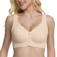 thumbnail image 1 of Jindong Portable Front Buckle Comfortable Traceless No Ring Gathered Upper Support Side Retraction Accessory Breast Adjustment Bra, 1 of 5