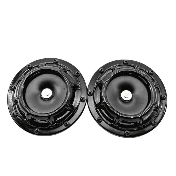 Kenally Bocina de coche 12V 140DB, bocina de rejilla Universal súper fuerte, nuevo esquema de Color fresco, bocina de electricidad para modificación de Accesorios para motos negro Kenally VI001407-04B