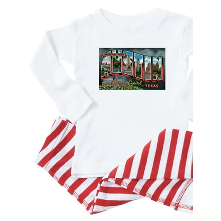 

CafePress - City Of Austin Postcard - Toddler Long Sleeve Pajama set