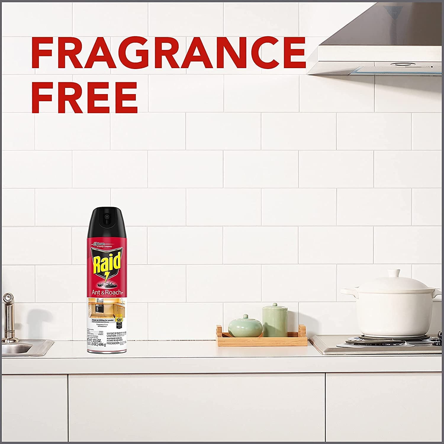 Raid Ant and Roach Killer Spray, Outdoor Fresh Scent, 17.5 Ounce (3 Pack)