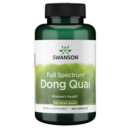 Swanson Dong Quai 530 mg 100 Capsules