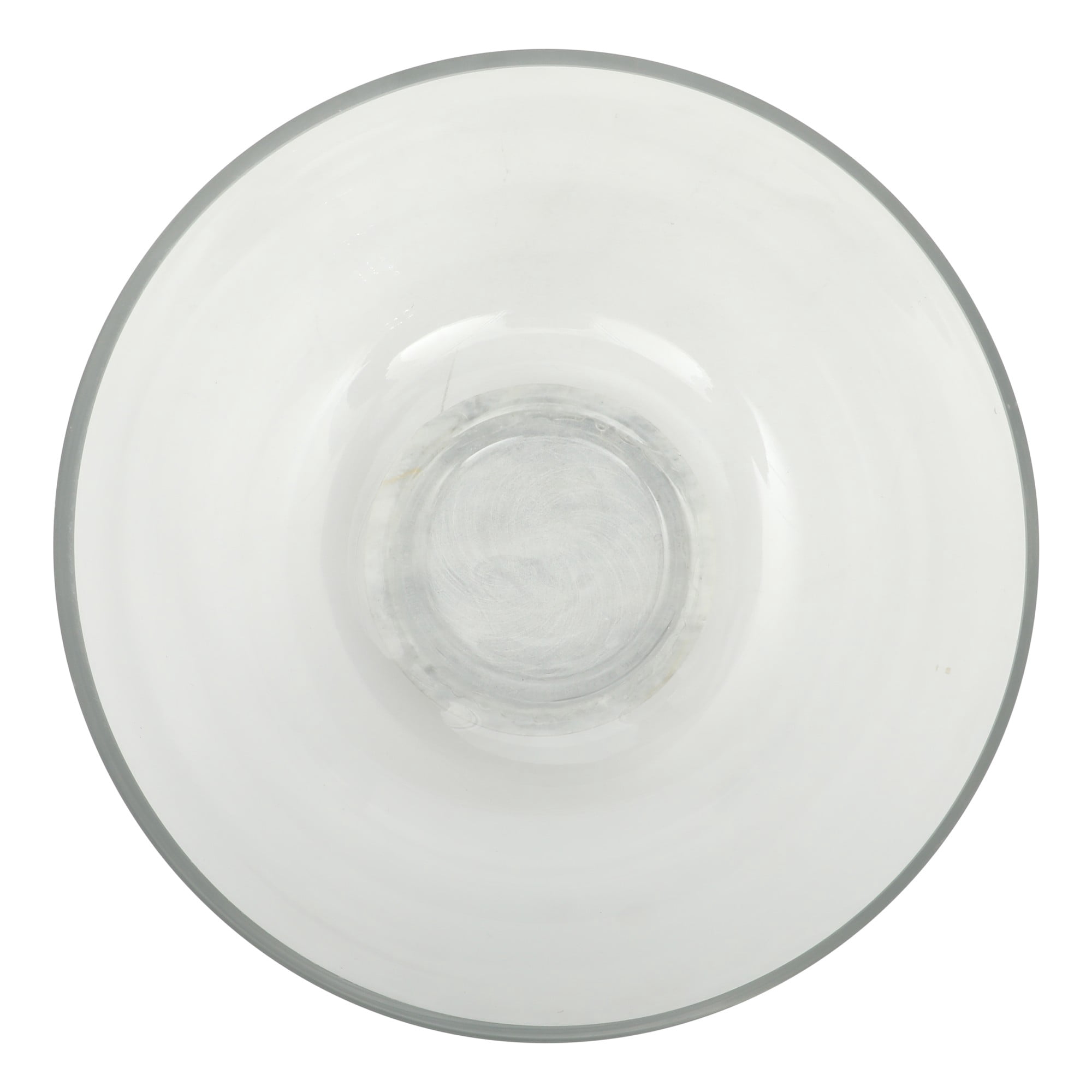 Gibson Elite Wildgreens Large Glass Salad Bowl Set with Marble Base and Acacia Serving Utensils