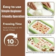 thumbnail image 4 of Rolled Ice Cream Maker Kit, 2026 DIY Homemade Rolled Ice Cream Tray, Instant Ice Cream Roller Making Machine with 2 Scrapers for Home, Frozen Yogurt tray, Fun Family Activity, 4 of 6