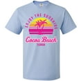 thumbnail image 3 of Inktastic Summer Enjoy the Sunshine Cocoa Beach Florida in Pink T-Shirt, 3 of 5