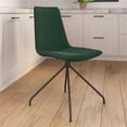 thumbnail image 7 of Pemberly Row Contemporary Velvet Swivel Side Chair in Emerald, 7 of 7