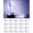 thumbnail image 1 of Fairy Lights HOBAYS, paquete de 20 unidades, funciona con pilas de 1 m y 20 LED, color blanco frío, 1 of 5