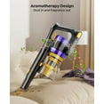thumbnail image 3 of Laresar Aromatherapy Cordless Stick Vacuum, 550W 55Kpa, Green Laser, 60Min Runtime, Pet Hair & Hard Floor Cleaner, 3 of 9