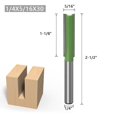 thumbnail image 1 of Taladro de Broca ShuxiuWang de enrutador de doble flauta para kit de madera verde 7 piezas, 1 of 1