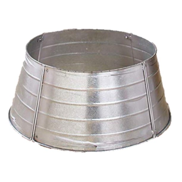 The Collection Decorative Metal Christmas Tree Ring Galvanized