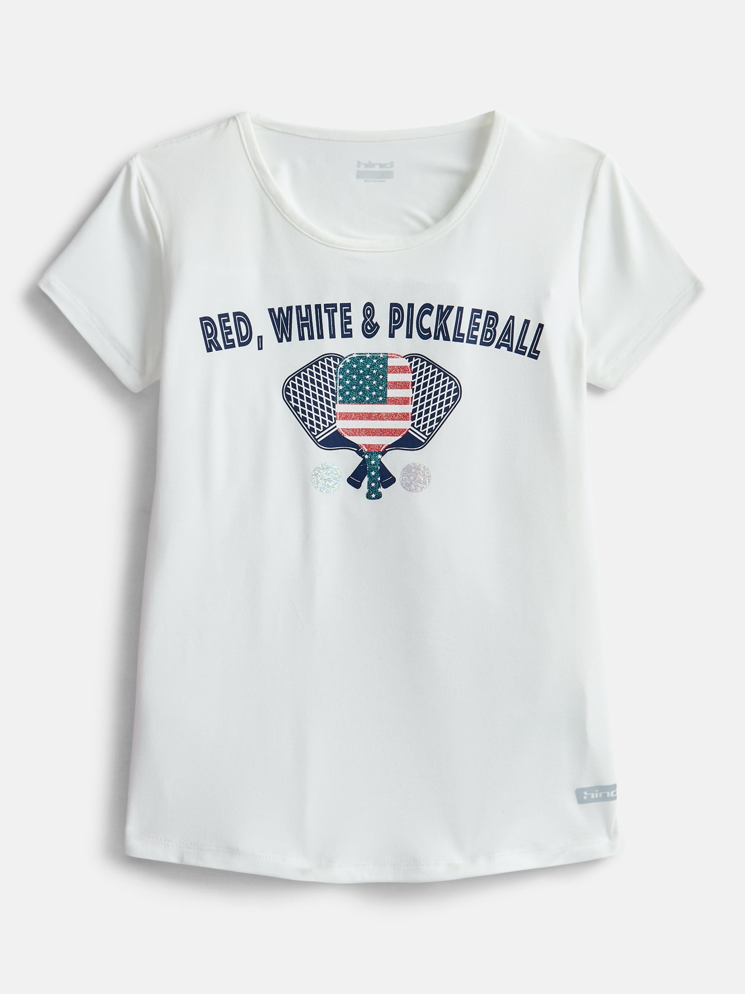 Hind Girls Graphic Tee with Short Sleeves, 2-Pack, Sizes 4-16