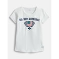thumbnail image 3 of Hind Girls Graphic Tee with Short Sleeves, 2-Pack, Sizes 4-16, 3 of 5
