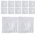 thumbnail image 3 of Handkerchief,White Woman Handkerchief Soft Suit Hankies,Square Pocket Handkerchief Lace,Soft Ladies Hanky Pocket Square,Bridal Wedding Handkerchief Towel Gents Prom,Bandanas style C, 3 of 9