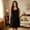 Black, variant on Pretxorve Women Nightgown Solid Lyocell Crew Neck Sleeveless Tank Loose Light Casual Sleep Dress