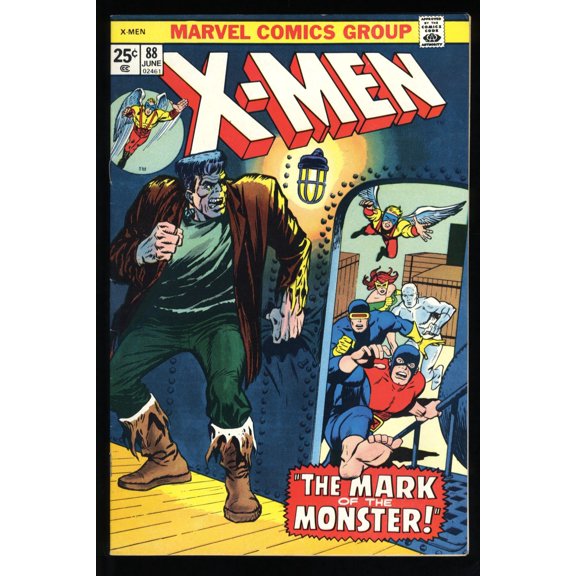 X-Men #88 NM 9.4 Frankenstein Appearance! Roy Thomas! Comic Book