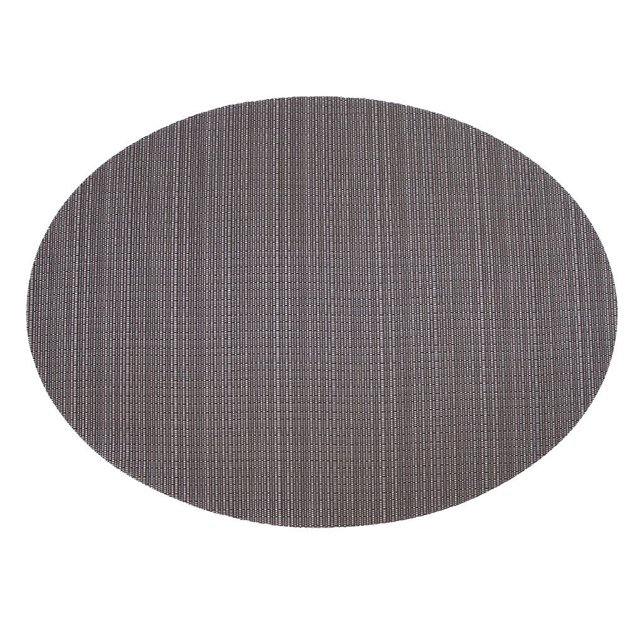 tredstone Oval PVC Placemat Non-Slip Plastic Table Mat Water-proof Plate Dish Pads Coaster Kitchen Bar Accessories
