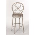 thumbnail image 4 of Bowery Hill 26" Faux Leather Swivel Counter Stool in Weathered Gray, 4 of 7