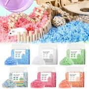 Meidiya 300g Clean & Cozy Fiber Filler Small Animal Pet Bedding Cage Nest Accessories for Hamsters Hedgehogs Rabbits Chinchillas Guinea Pigs