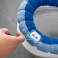 thumbnail image 6 of Toilet Booster Seat Household Seasons Toilet Seat Thickened With Handle Winter Toilet Ring Washable Sets Wear Knitted Toilet Seat, 6 of 6