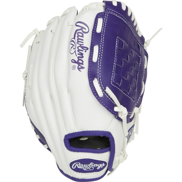 『Rawlin globe purple』 Rawlings Player Series Youth Glove | LHT | Purple/White | 10