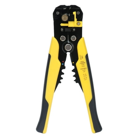 

Automatic Wire Stripper 5in 1 Multifunctional Wire Stripping Tool Crimping Pliers Cable Crimper Yellow