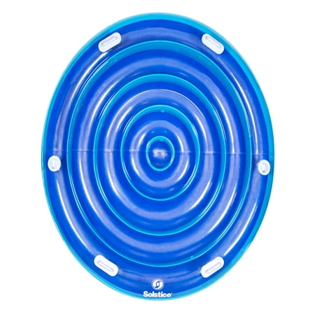 Swim Central Solstice Inflatable Round Jumbo Island Swimming Pool Raft ...