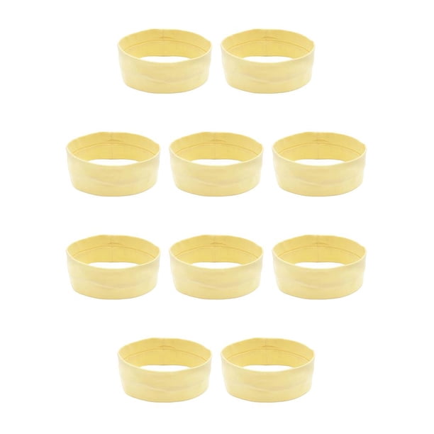 Diadema Elástica Minnieouse para Fitness Secado rápido 10piezas Beige