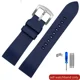 thumbnail image 3 of Correas de reloj para Seiko Breitling Wanguo, correa de reloj de caucho con flúor, correa de reloj impermeable para hombres, accesorios para mujeres, 3 of 5