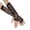 Black, variant on Punk Goth Lady Disco Dance Lace Fingerless Mesh Fishnet Gloves BK