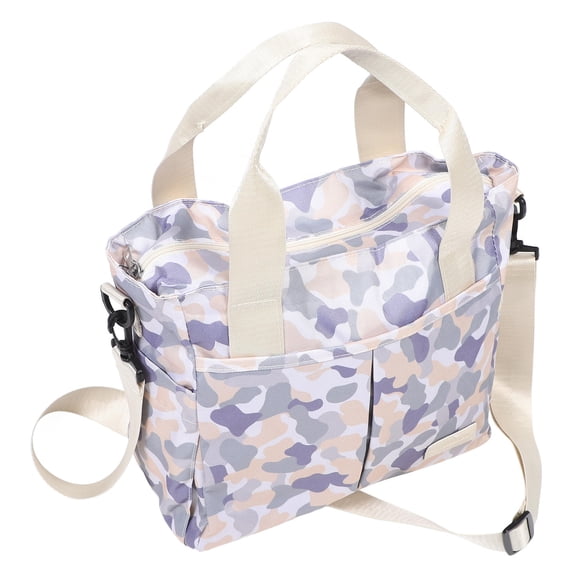 FOMIYES Canvas Tote Handbag for Mom with Multiple Compartments Large Capacity and Versatile Carrying