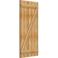 thumbnail image 2 of 26 7/8"W X 57"H Timbercraft Five 5 3/8" Boards Joined Board-N-Batten Shutters W/Z-Bar, Rough Sawn Western Red Cedar (Per Pair), 2 of 13