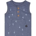 thumbnail image 3 of Modern Moments by Gerber Baby Boy Sleeveless Romper, Sizes 0/3 Months - 24 Months, 3 of 7