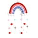 thumbnail image 1 of Colgante de decoración de habitación para niños, colgante de decoración de pared de arco iris de nubes tejidas Wmkox8yii  fhajkh996, 1 of 1