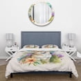 thumbnail image 3 of Designart "Adorable Little Corgi Dog" Animals Mafia Bedding Covert Set - Dog Brown Animals Bed Set With 1 Sham, 3 of 6