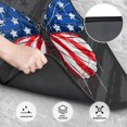 thumbnail image 3 of Salouo Butterfly With USA Flag for Car Floor Mat Set of 4–Car Carpet Mats - Car Mats with Anti-Slip Backing & Driver Heel Pad Universal Fit for Cars, Trucks, SUVs, and Vans, 3 of 6