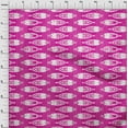 thumbnail image 4 of oneOone Viscose Chiffon Fuschia Pink Fabric Asian Block Fish Fabric For Sewing Printed Craft Fabric By The Yard 42 Inch Wide, 4 of 4