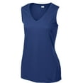 thumbnail image 5 of Sport-Tek Womens Sleeveless PosiCharge Competitor V Neck Tee, 5 of 6