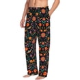 thumbnail image 5 of Cauagu Mexican Flower And Birds Mens Pajama Pants Sleep & Lounge Pants,PJ Bottoms with Pockets-X-Large, 5 of 7