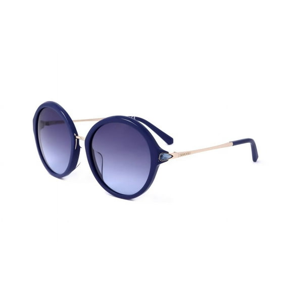 Swarovski sunglasses SK0285-F WOMAN 56/19/135 90W SHINY BLUE