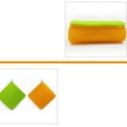 thumbnail image 5 of 4-Pack Silicone Pot Holders Non- Mats with Honeycomb Pattern for Pots, Pans, Bowls, Cups - Orange & Yellow, 5 of 7