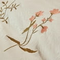 thumbnail image 3 of Flower Embroidery Graphic Duvet Covers Sets Soft Elegant Duvet Bedding Set Beige King Size, 3 of 5