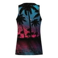 thumbnail image 3 of Father Day Sale!Basketball Palm Tree Tank Top for Men,Hawaii Tank Top Men Cool Novelty Printed Graphic Sleeveless Beach Tank Top,Muscle Shirt for Workout Gym Jogging,Hawaii Summer Vacation Tanks, 3 of 4