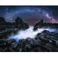thumbnail image 2 of Zhang, Joshua 18x15 White Modern Wood Framed Museum Art Print Titled - Bridge Of The Stone Gate, 2 of 4