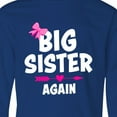 thumbnail image 4 of Inktastic Big Sister Again with Bow and Arrow Long Sleeve Youth T-Shirt, 4 of 5