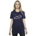 thumbnail image 2 of DC Comics Womens The Flash Graph Cotton Boyfriend T-Shirt, 2 of 3
