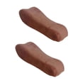 thumbnail image 4 of TISHITA 2 Pack Ergonomic Armrest Pads, Elbow Support Cushions, Practical Arm Pads, Armrest Pads, Armrest Cushions for Apartments And Dormitories Coffee, 4 of 8